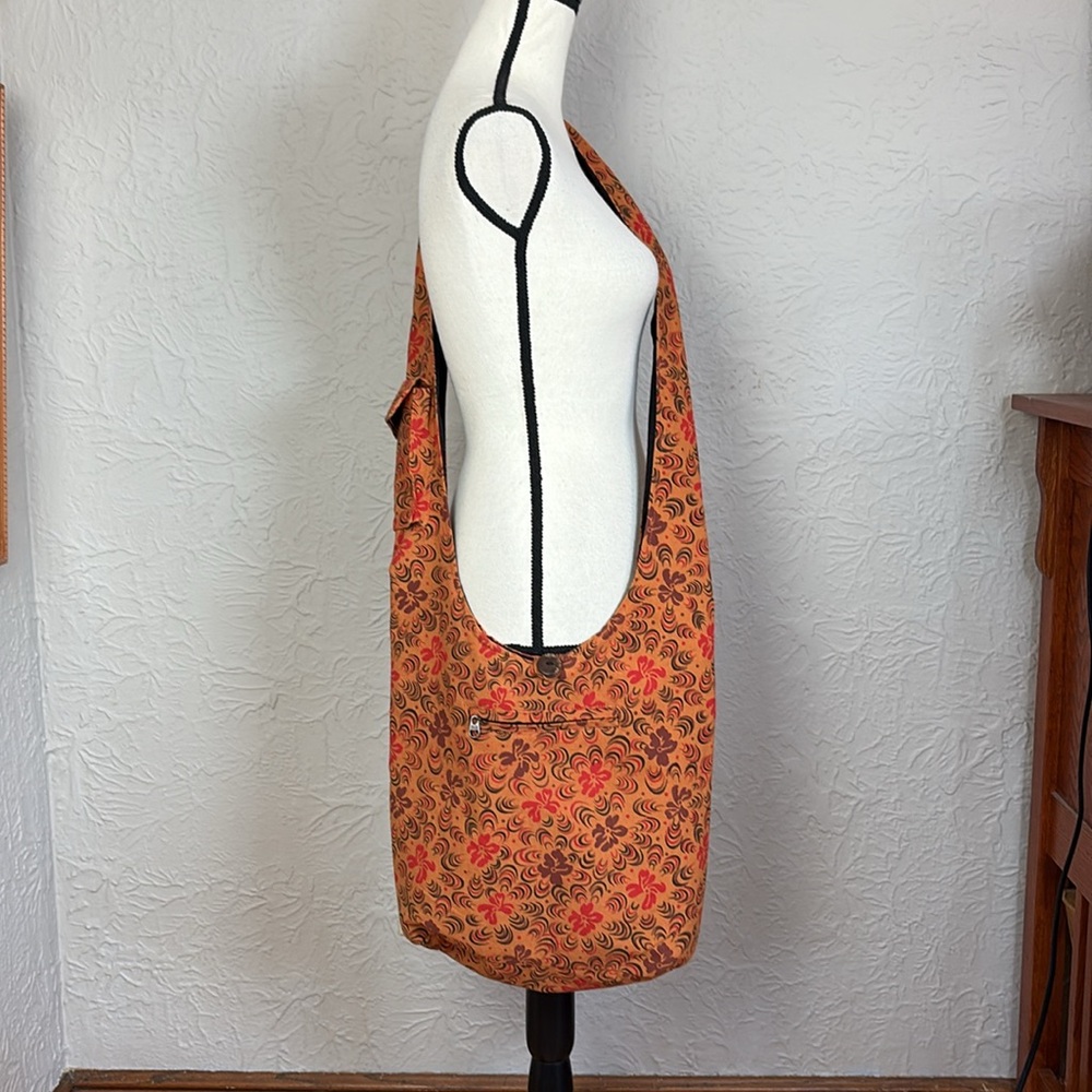 Shangri-La Nook Boho Crossbody Hobo Bag